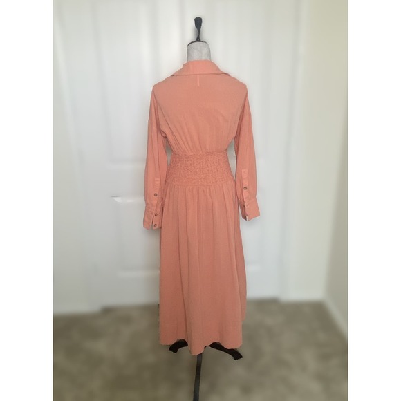 ❌❌SOLD❌❌Free People Midi/Maxi Peach Flowy Dress - Picture 5 of 6